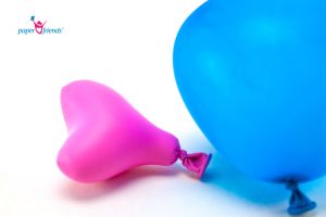 geschrumpfter Luftballon
